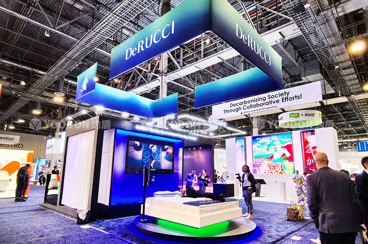 美國展臺(tái)搭建