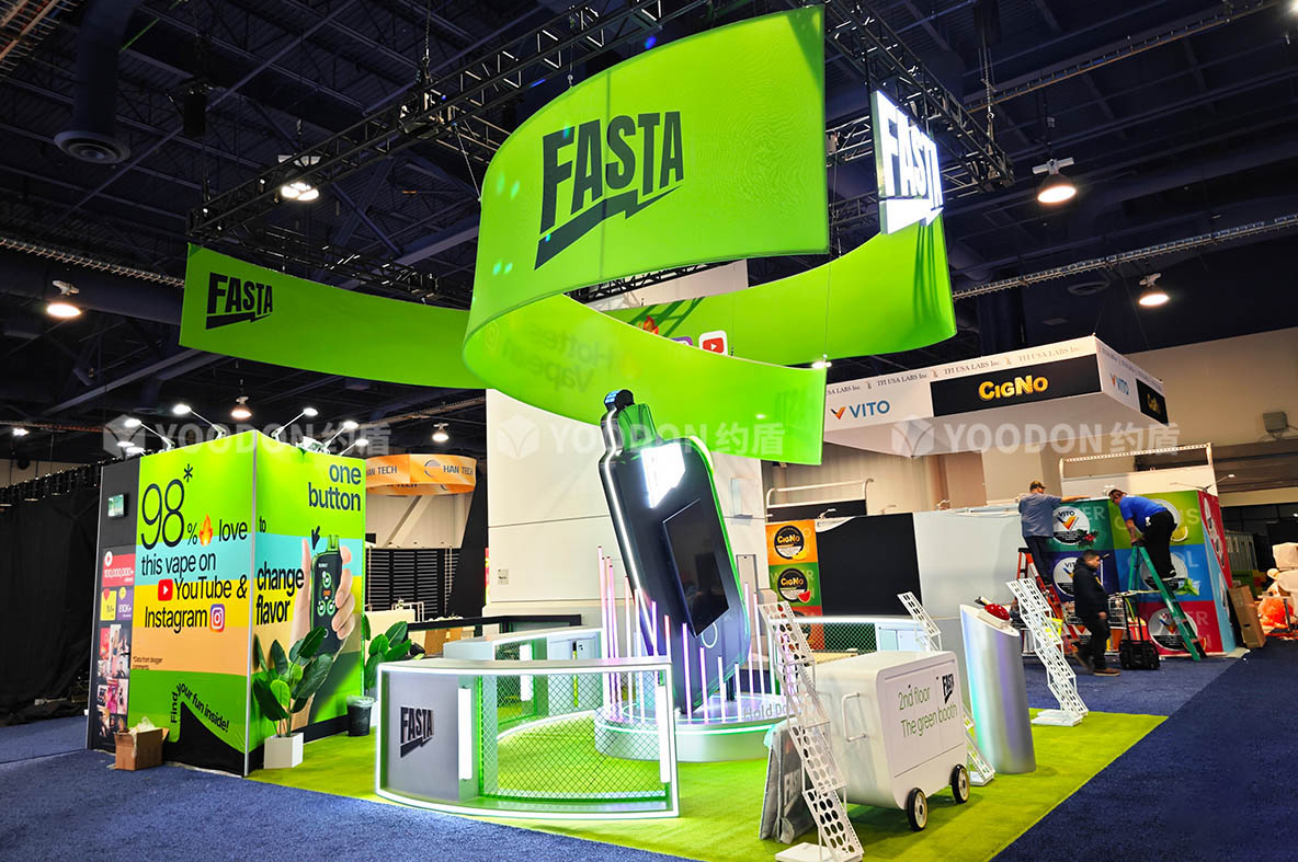 美國(guó)展臺(tái)搭建