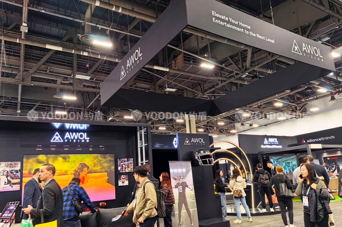 美國CES展臺搭建